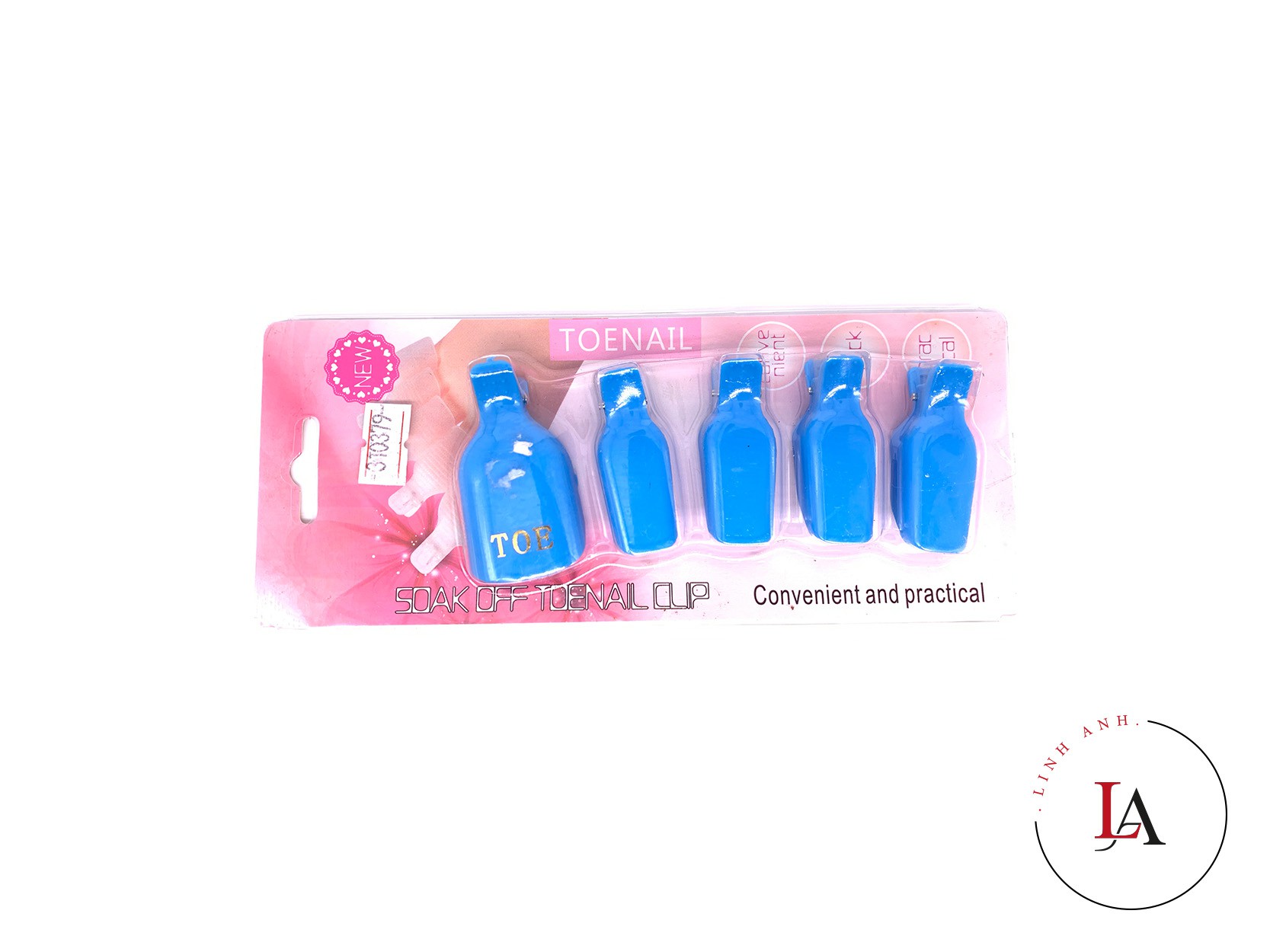 Kẹp tháo móng Gel 10chiếc/vỉ